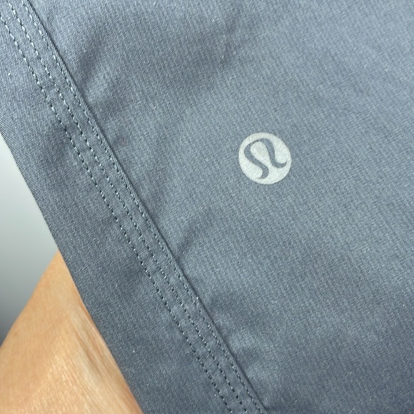 Lululemon Dance Studio Pant Dark Carbon w/ Ruched Stripes Size 10 - Picture 6 of 10